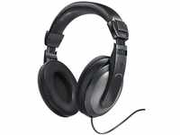 Hama Kopfhörer „Shell, kabelgebunden, Over Ear (Kopfhörer mit Kabel, Kopfhörer