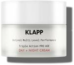 KLAPP Cosmetics - RESIST AGING RETINOL Triple Action PRO AGE Day + Night Cream...