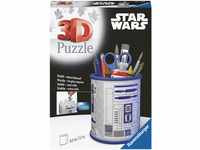 Ravensburger 3D Puzzle 11554- Utensilo Star Wars R2D2 - 54 Teile - Stiftehalter für