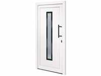 vidaXL Haustür, Tür mit Verstellbarer Scharniere, Eingangstür mit einem 5