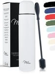 Milu Thermosflasche Thermoskanne Isolierflasche 1L - Isolierte Edelstahl