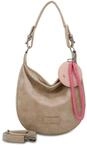 Fritzi Hobo Vintage Hobo Kunstleder Damen Umh&auml;ngetasche Festival City vegan