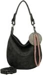 Fritzi Hobo Vintage Hobo Kunstleder Damen Umh&auml;ngetasche Festival City vegan