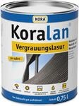 KORA&reg; Koralan&reg; Vergrauungslasur f&uuml;r Holz au&szlig;en, wetterbest&auml;ndig & UV-Schutz,