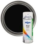 MIPA Acryllack Spray RAL 9005 schwarz seidenmatt &ndash; 400 ml | Schnell...