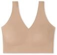 Schiesser Damen nahtloses Bustier mit herausnehmbaren Pads - Invisible Soft,