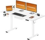 SANODESK H&ouml;henverstellbarer Schreibtisch 140 x 60 cm Schreibtisch H&ouml;henverstellbar