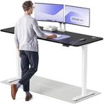 Desktronic HomePro H&ouml;henverstellbarer Schreibtisch 200 &times; 80 cm &ndash; Elektrischer