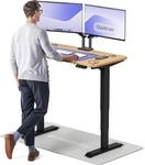 Desktronic HomePro H&ouml;henverstellbarer Schreibtisch 120 &times; 60 cm &ndash; Elektrischer