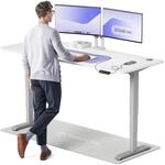 Desktronic HomePro H&ouml;henverstellbarer Schreibtisch 200 &times; 80 cm &ndash; Elektrischer