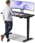 Desktronic HomePro H&ouml;henverstellbarer Schreibtisch 140 &times; 70 cm &ndash; Elektrischer