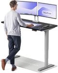 Desktronic HomePro H&ouml;henverstellbarer Schreibtisch 140 &times; 70 cm &ndash; Elektrischer