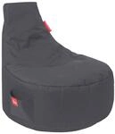 Gamewarez Alpha Black Sitzsack &ndash; Gaming-Sitzsack, Gamer-Sessel mit R&uuml;ckenlehne zum