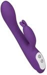 EIS Rabbit mit W&auml;rmefunktion | Sex-Spielzeug f&uuml;r Frauen | Lila | 22 cm 