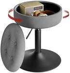 WOLTU Schminktisch Stuhl, Sitzhocker mit Stauraum, Hocker H&ouml;henverstellbar aus