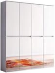 trendteam smart living - Mirror - Garderobenschrank - Wei&szlig; - Mehrzweckschrank mit