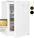Exquisit Gefrierschrank GS81-051C weiss | Kleiner Gefrierschrank 85 L Volumen 