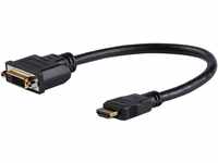 StarTech.com HDMI auf DVI Adapter - Mobiler Konverter mit HDMI Stecker und DVI Buchse