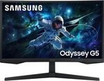 Samsung Odyssey G55C Curved Gaming Monitor, 27 Zoll, Bildschirm mit VA-Panel, 2.560 x Samsung Odyssey G55C Curved Gaming Monitor, 27 Zoll, Bildschirm mit VA-Panel, 2.560 x