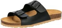 Lico Herren Bioline Man Mules Soft Pantoletten, Schwarz Helle Sohle, 40 EU