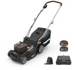 WORX WG737E Nitro Akku-Rasenm&auml;her 40V(2x20V) - leistungsstarke b&uuml;rstenloser Motor -