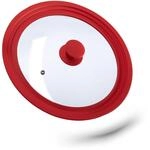 Relaxdays 10027989_47, Deckel Rot, 5 x 31.5 x 31.5 cm