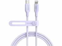 Anker USB-C auf Lightning Kabel, Anker 541 Kabel (Lavendel, 180cm), MFi...