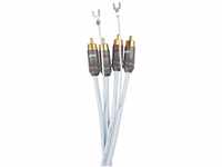 Supra Cables Phonokabel Phono 2RCA-SC 1,0 Meter