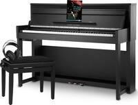 Classic Cantabile UP-1 Upright E-Piano - 88 gewichtete Tasten mit Graded Hammer