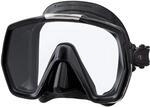 Tusa Freedom HD - tauchmaske schnorchelmaske erwachsene profi - silikon schwarz