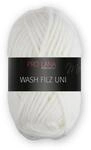 PRO LANA Wash-Filz Uni - Farbe: 101-50 g/ca. 50 m Wolle