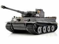 Torro RC Panzer, Tank 1/16 RC Tiger I Frühe AUSF. grau BB Rauch