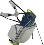 Big Max Aqua Hybrid 4 - wasserdichte Golftasche - Cartbag - Blaugrau