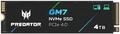 Acer Predator GM7 4TB M.2 NVMe SSD PCIe 4.0 - Lesegeschwindigkeit bis zu 7400 MB/s -