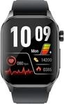 Knauermann PRO 3 (2024) Schwarz - Gesundheitsuhr Smartwatch mit Telefoniefunktion -