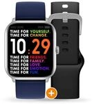 Ice Watch Unisex Digital Armbanduhr Ice Smart - Ice 1.0 - Silver - 2 Bands - Black -