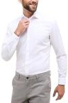 ETERNA, Slim Fit Hemd Langarm Popeline Gr&ouml;&szlig;e 41, Farbe wei&szlig;