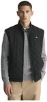 GANT Herren Steppweste - QUILTED WINDCHEATER VEST, Rei&szlig;verschluss, Stehkragen