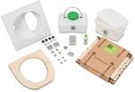 Kildwick MicroLoo Bausatz Campingtoilette/Komposttoilette wei&szlig;