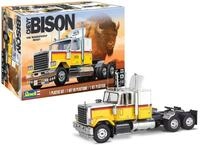 Revell USA Modellbausatz I Chevy Bison Semi Truck I Detailliertes Modell im...