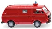 Wiking 060133 H0 Einsatzfahrzeug Modell Volkswagen T3 Feuerwehr Kastenwagen