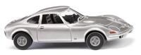 Wiking 080410 Opel GT Silber-metallic Miniaturmodell 1:87 Kein Spielzeug!!