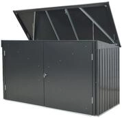 tepro Universalbox Store Max aus Metall, abschlie&szlig;bar, wetterfest & wartungsfrei,