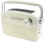soundmaster TR480BE Akku-Radio UKW UKW Solarpanel Beige