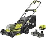 RYOBI 18 V ONE+ Akku-Rasenm&auml;her RY18LMX40C-240 &ndash; 40 cm Schnittbreite, inkl. 2&times;