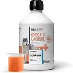 TESTURTEIL SEHR GUT 2025 ReaVET Lachs&ouml;l Hunde, Katze 500ml &ndash; Reich an Omega 3 & 6,