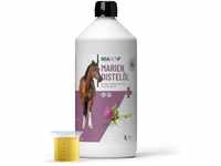ReaVET Mariendistelöl für Hunde & Pferde 1 Liter – Naturrein in