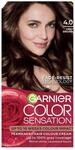 Garnier Color Sensation Intense Permanent Colour Cream 4.0 Deep Brown