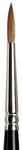 Winsor & Newton 5007003 Serie 7 Aquarellpinsel, Kolinski Rund-Pinsel Nr. 3 - 2,6 mm,