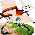 KESSER&reg; Relaxliege Liegestuhl | Gartenliege Sonnenliege | Gartenstuhl | Klappstuhl